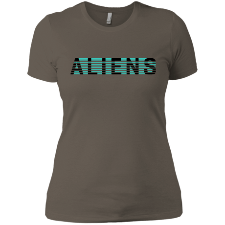 T-Shirts Warm Grey / X-Small Aliens Women's Premium T-Shirt