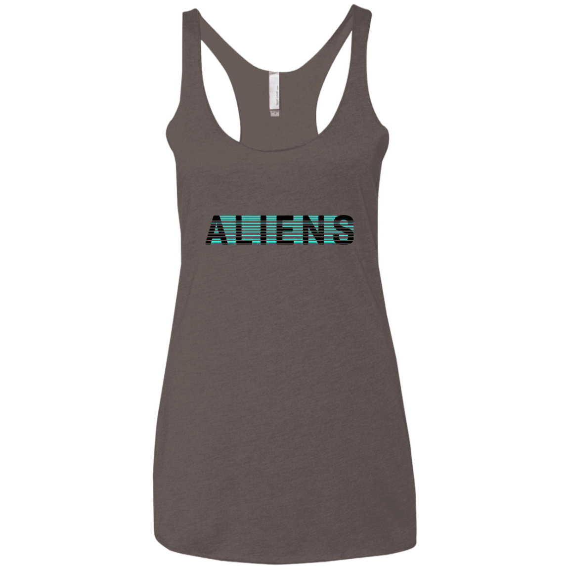 T-Shirts Macchiato / X-Small Aliens Women's Triblend Racerback Tank