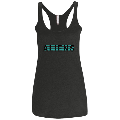 T-Shirts Vintage Black / X-Small Aliens Women's Triblend Racerback Tank