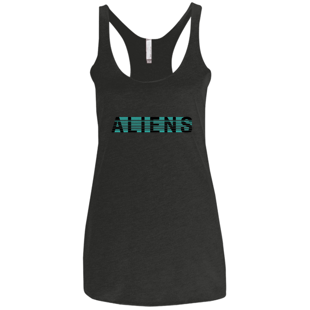 T-Shirts Vintage Black / X-Small Aliens Women's Triblend Racerback Tank