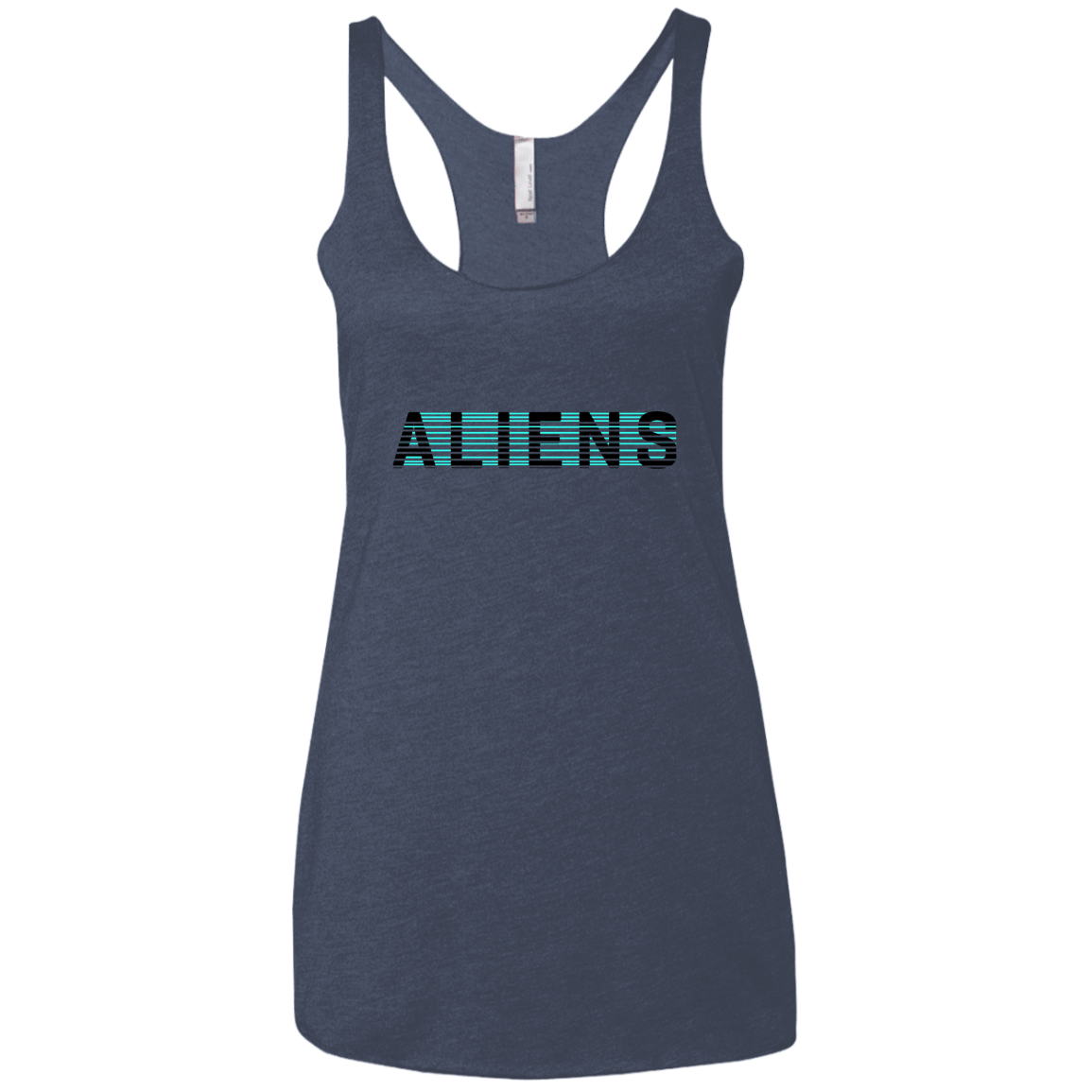 T-Shirts Vintage Navy / X-Small Aliens Women's Triblend Racerback Tank