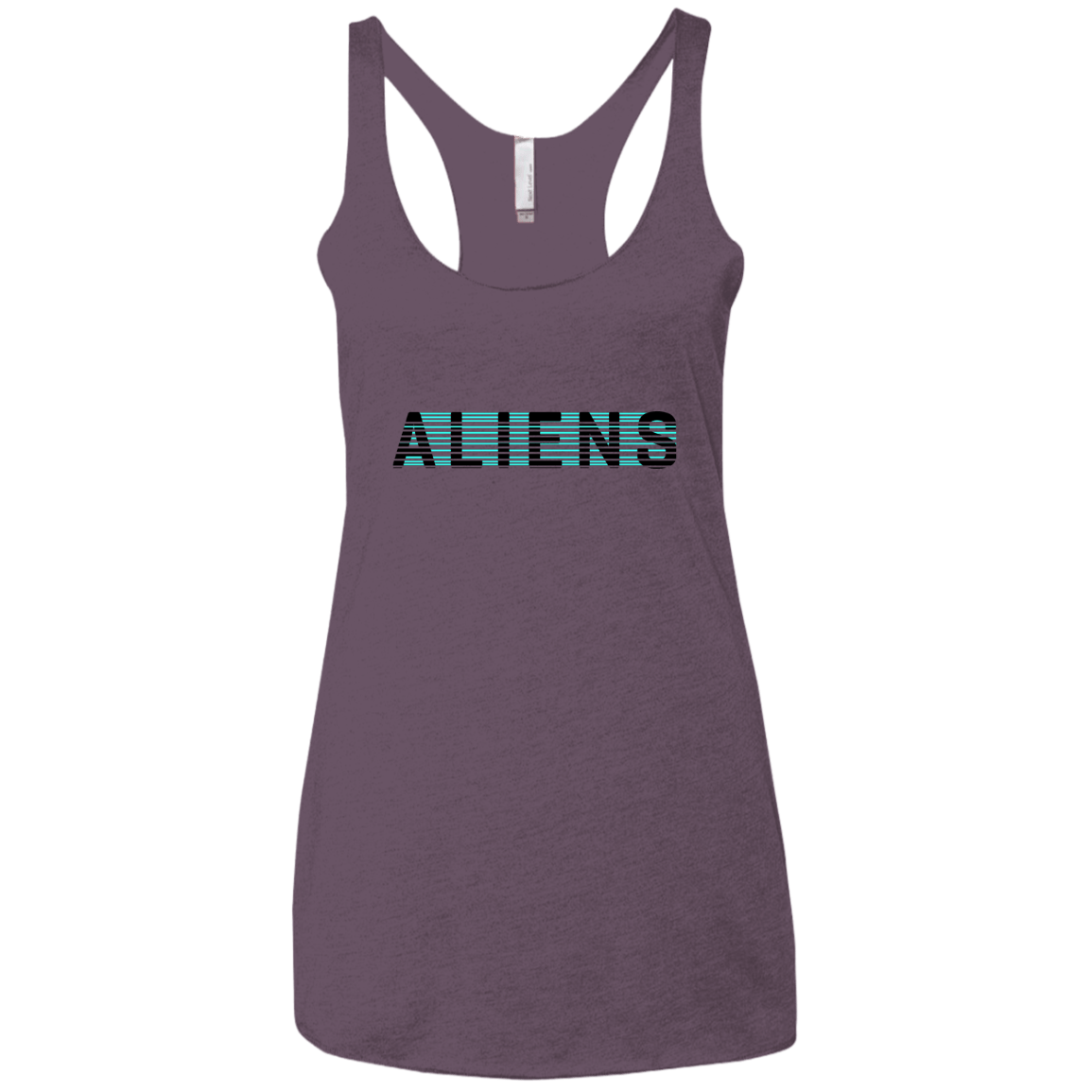 T-Shirts Vintage Purple / X-Small Aliens Women's Triblend Racerback Tank
