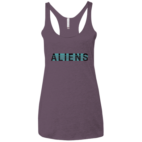 T-Shirts Vintage Purple / X-Small Aliens Women's Triblend Racerback Tank
