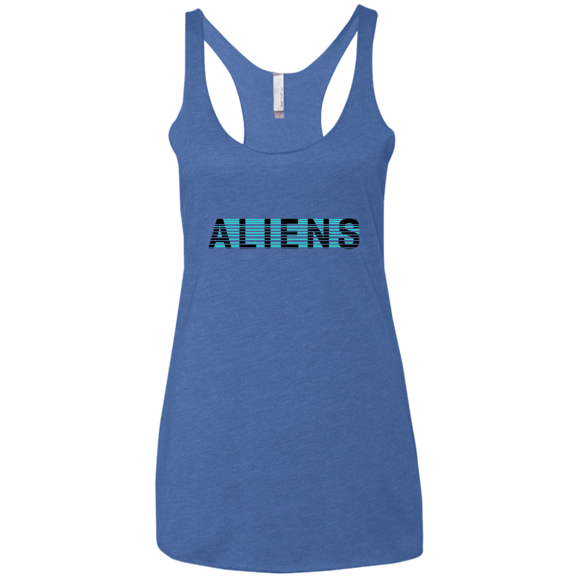 T-Shirts Vintage Royal / X-Small Aliens Women's Triblend Racerback Tank