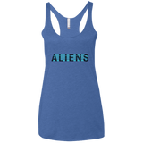 T-Shirts Vintage Royal / X-Small Aliens Women's Triblend Racerback Tank