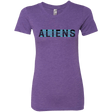 T-Shirts Purple Rush / S Aliens Women's Triblend T-Shirt