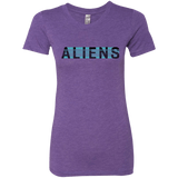 T-Shirts Purple Rush / S Aliens Women's Triblend T-Shirt