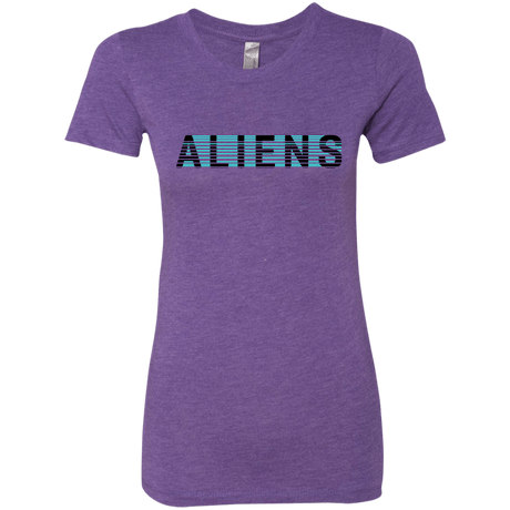 T-Shirts Purple Rush / S Aliens Women's Triblend T-Shirt