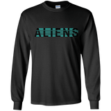 T-Shirts Black / YS Aliens Youth Long Sleeve T-Shirt