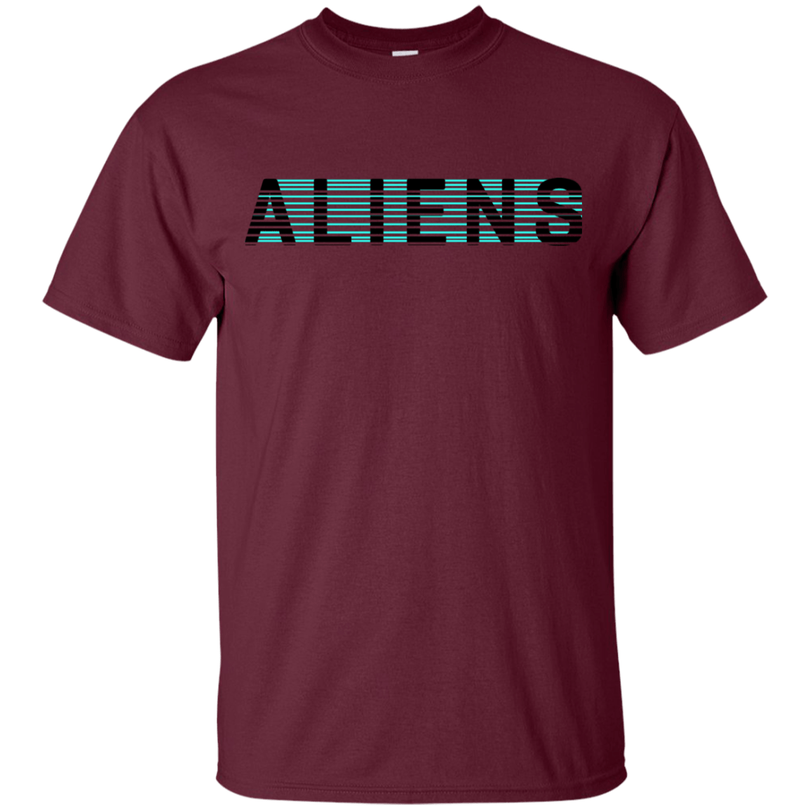 T-Shirts Maroon / YXS Aliens Youth T-Shirt