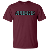 T-Shirts Maroon / YXS Aliens Youth T-Shirt