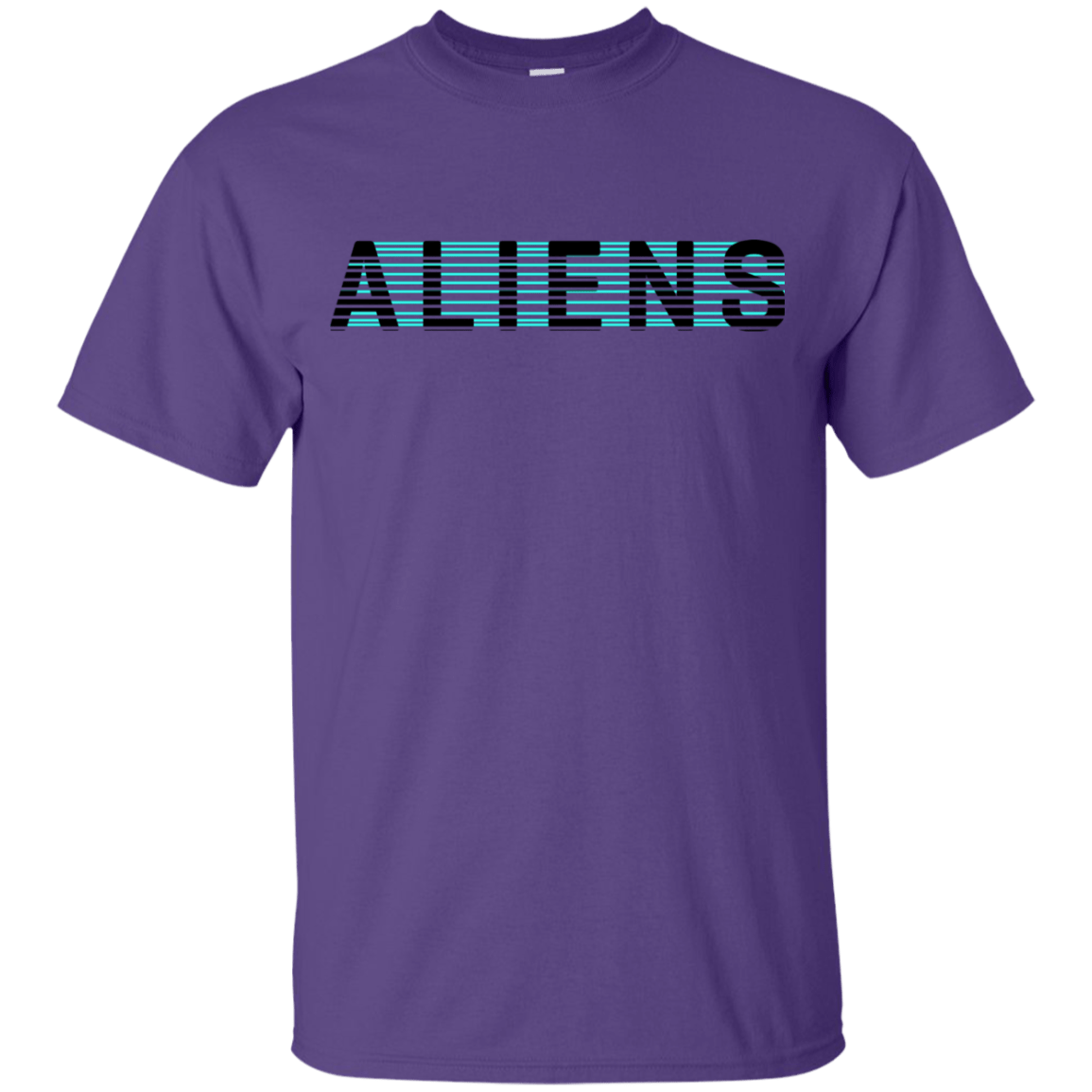 T-Shirts Purple / YXS Aliens Youth T-Shirt