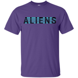 T-Shirts Purple / YXS Aliens Youth T-Shirt