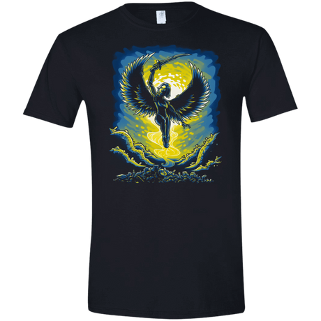 T-Shirts Black / X-Small Alita Battle Angel Men's Semi-Fitted Softstyle