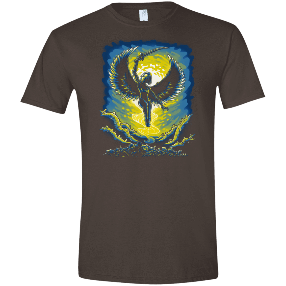 T-Shirts Dark Chocolate / S Alita Battle Angel Men's Semi-Fitted Softstyle