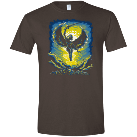 T-Shirts Dark Chocolate / S Alita Battle Angel Men's Semi-Fitted Softstyle