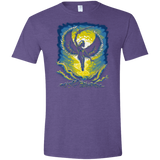 T-Shirts Heather Purple / S Alita Battle Angel Men's Semi-Fitted Softstyle