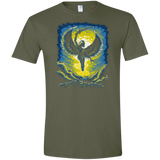 T-Shirts Military Green / S Alita Battle Angel Men's Semi-Fitted Softstyle