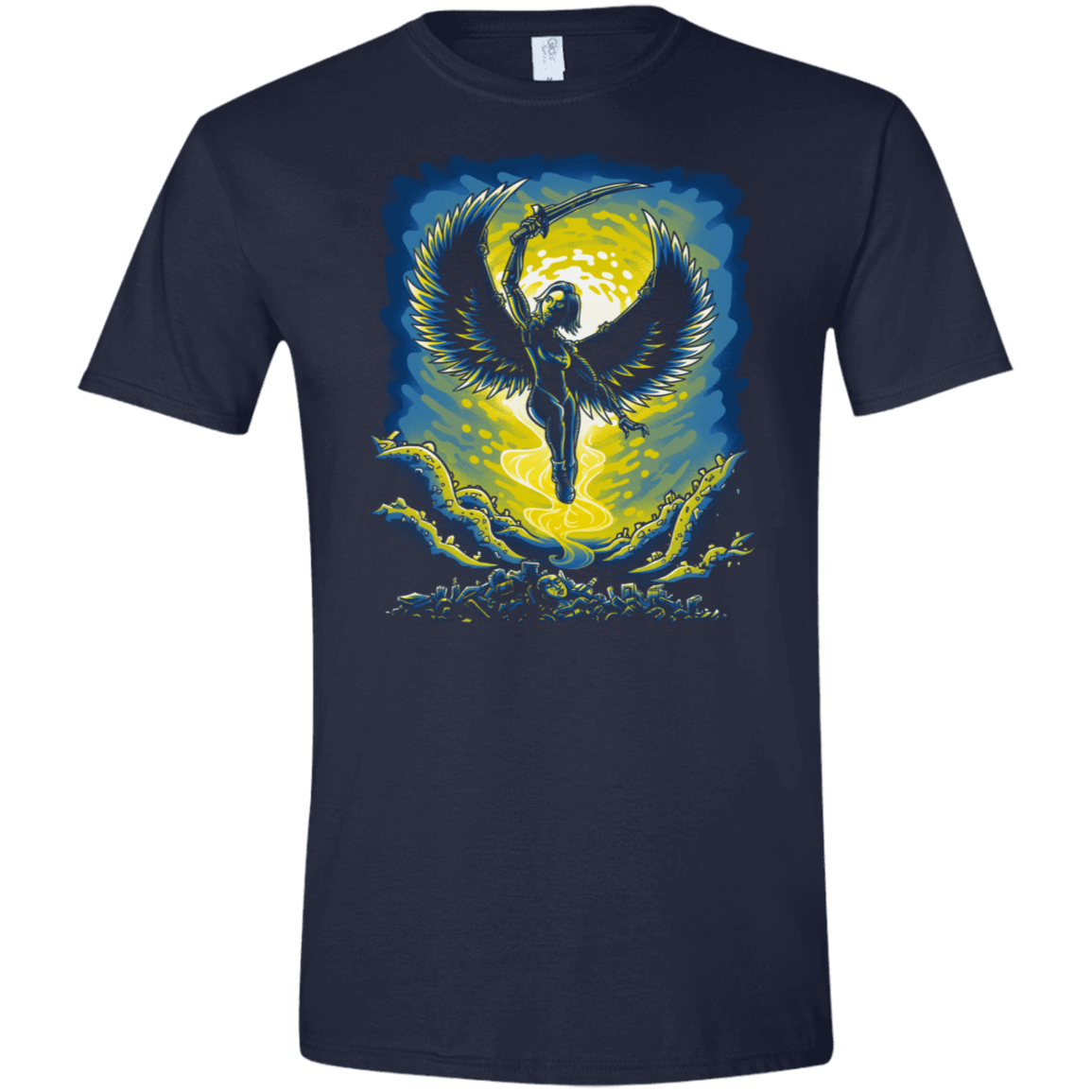 T-Shirts Navy / X-Small Alita Battle Angel Men's Semi-Fitted Softstyle