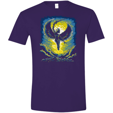 T-Shirts Purple / S Alita Battle Angel Men's Semi-Fitted Softstyle