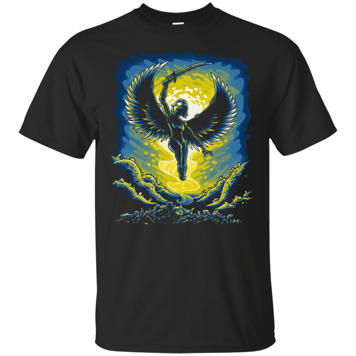 T-Shirts Black / S Alita Battle Angel T-Shirt