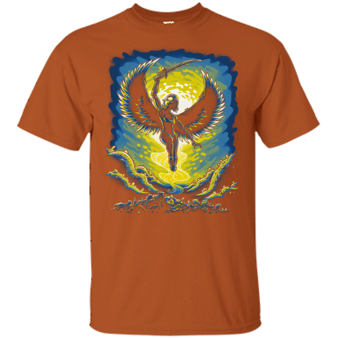 T-Shirts Texas Orange / S Alita Battle Angel T-Shirt