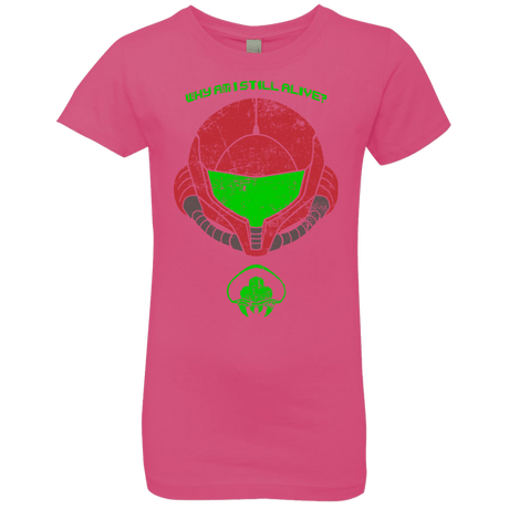 T-Shirts Hot Pink / YXS Alive Girls Premium T-Shirt