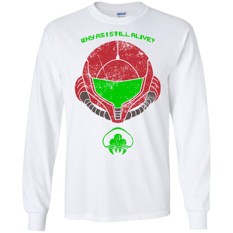 T-Shirts White / S Alive Men's Long Sleeve T-Shirt