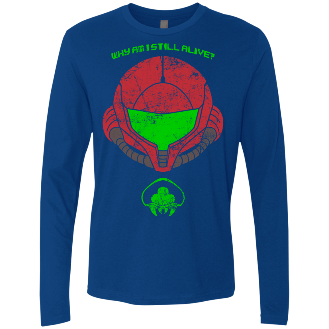 T-Shirts Royal / S Alive Men's Premium Long Sleeve