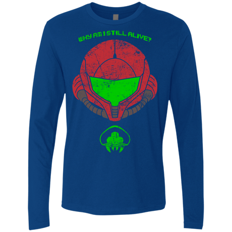 T-Shirts Royal / S Alive Men's Premium Long Sleeve