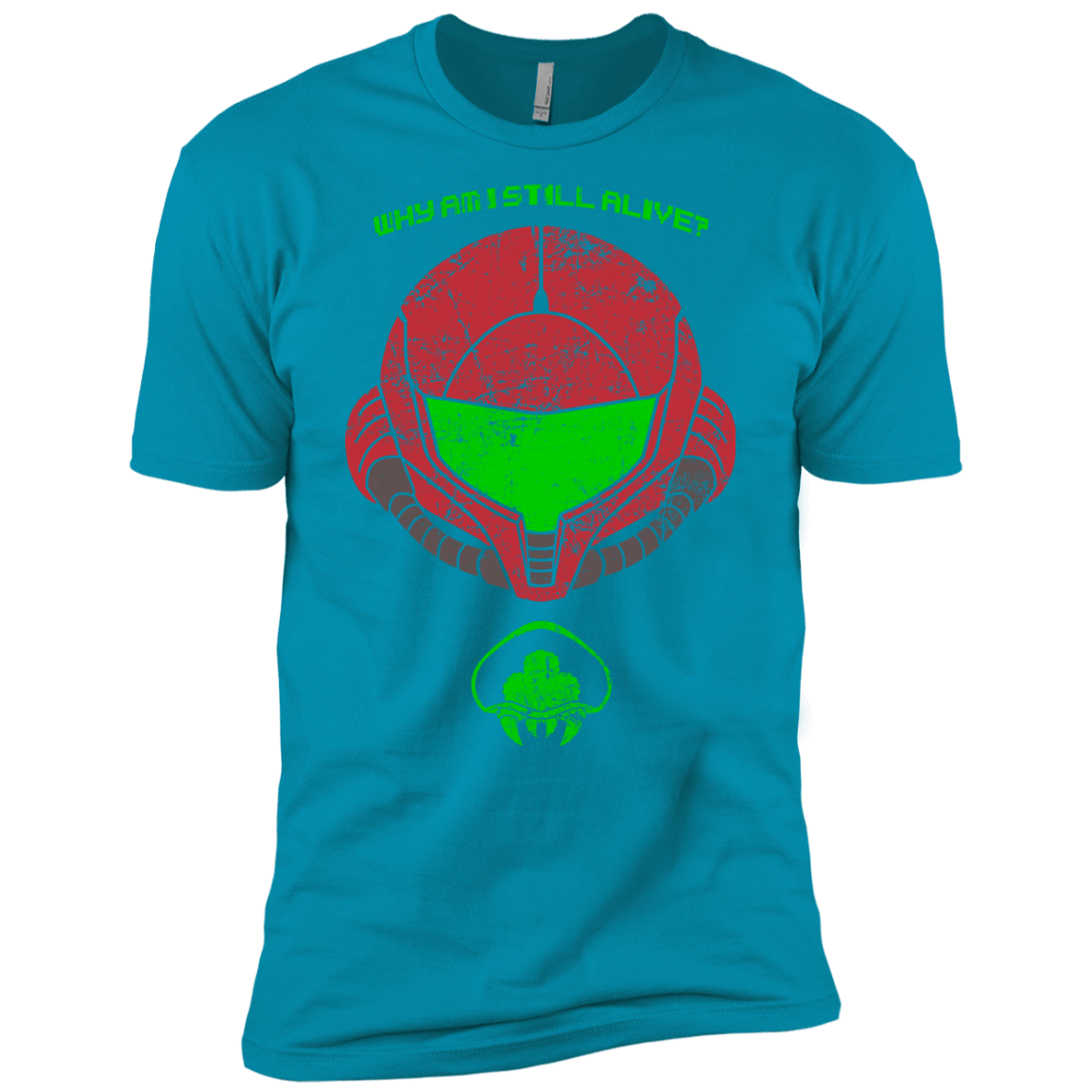 T-Shirts Turquoise / X-Small Alive Men's Premium T-Shirt
