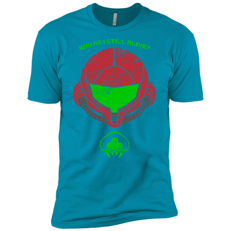 T-Shirts Turquoise / X-Small Alive Men's Premium T-Shirt