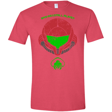 T-Shirts Heather Red / S Alive Men's Semi-Fitted Softstyle