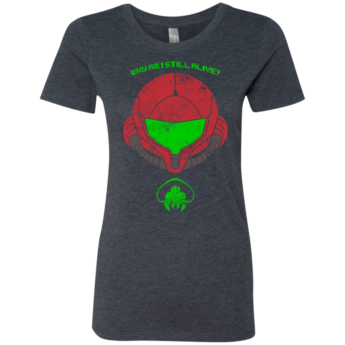 T-Shirts Vintage Navy / S Alive Women's Triblend T-Shirt