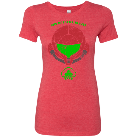 T-Shirts Vintage Red / S Alive Women's Triblend T-Shirt