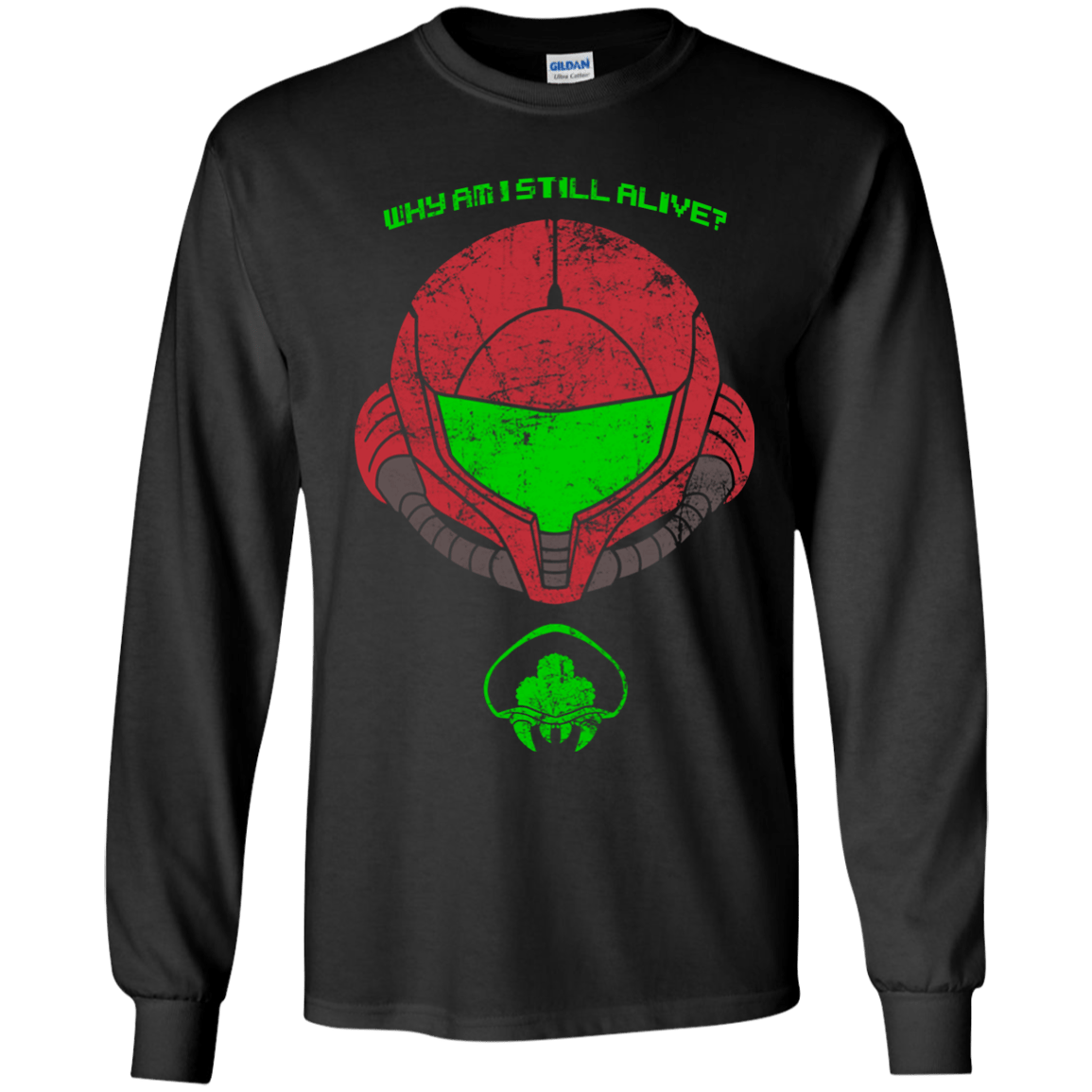 T-Shirts Black / YS Alive Youth Long Sleeve T-Shirt