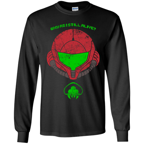 T-Shirts Black / YS Alive Youth Long Sleeve T-Shirt