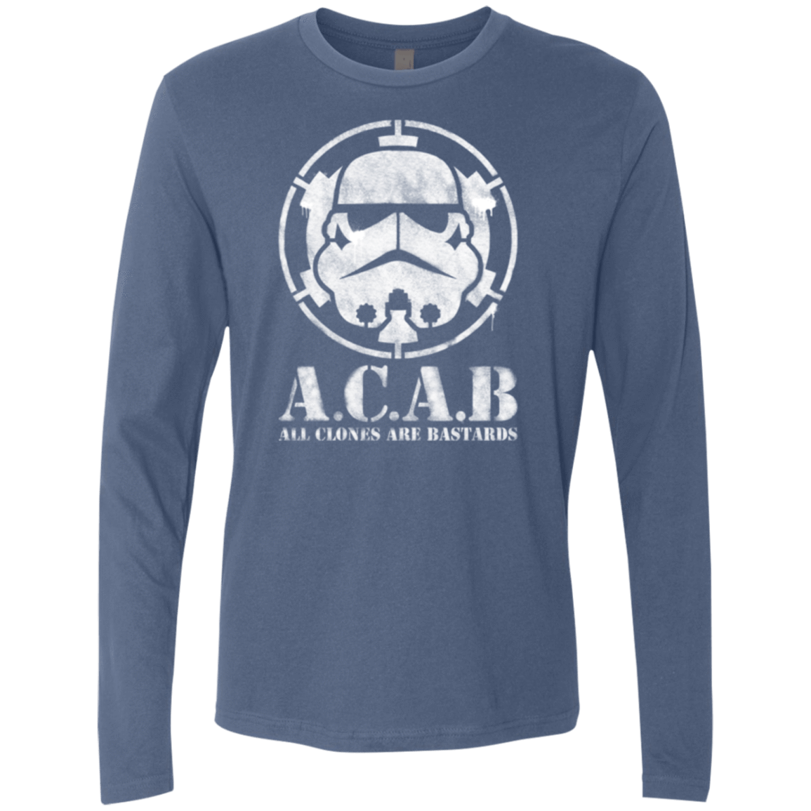 T-Shirts Indigo / Small All clones Men's Premium Long Sleeve