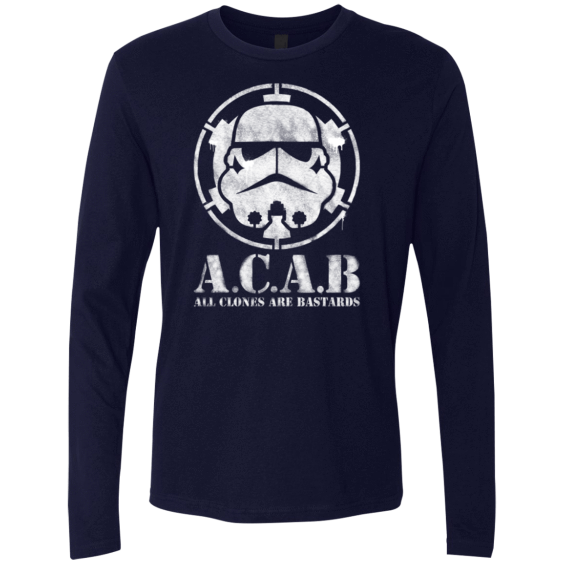 T-Shirts Midnight Navy / Small All clones Men's Premium Long Sleeve