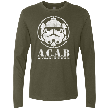 T-Shirts Military Green / Small All clones Men's Premium Long Sleeve