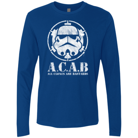 T-Shirts Royal / Small All clones Men's Premium Long Sleeve