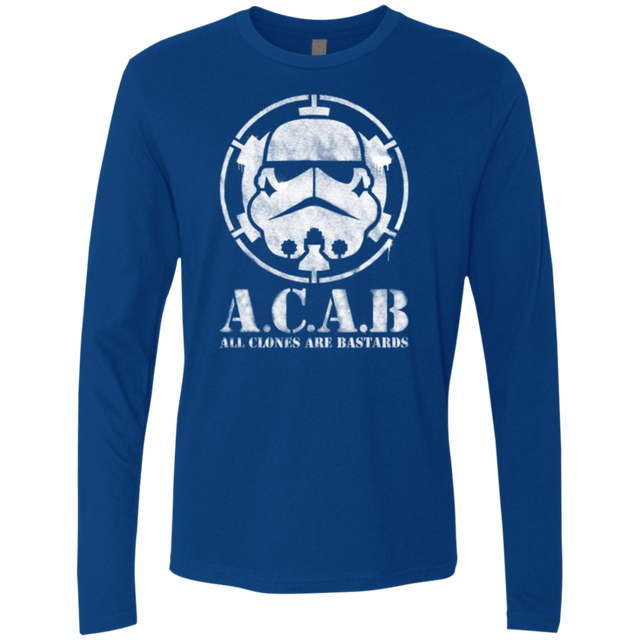 T-Shirts Royal / Small All clones Men's Premium Long Sleeve