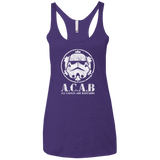 T-Shirts Purple / X-Small All clones Women's Triblend Racerback Tank