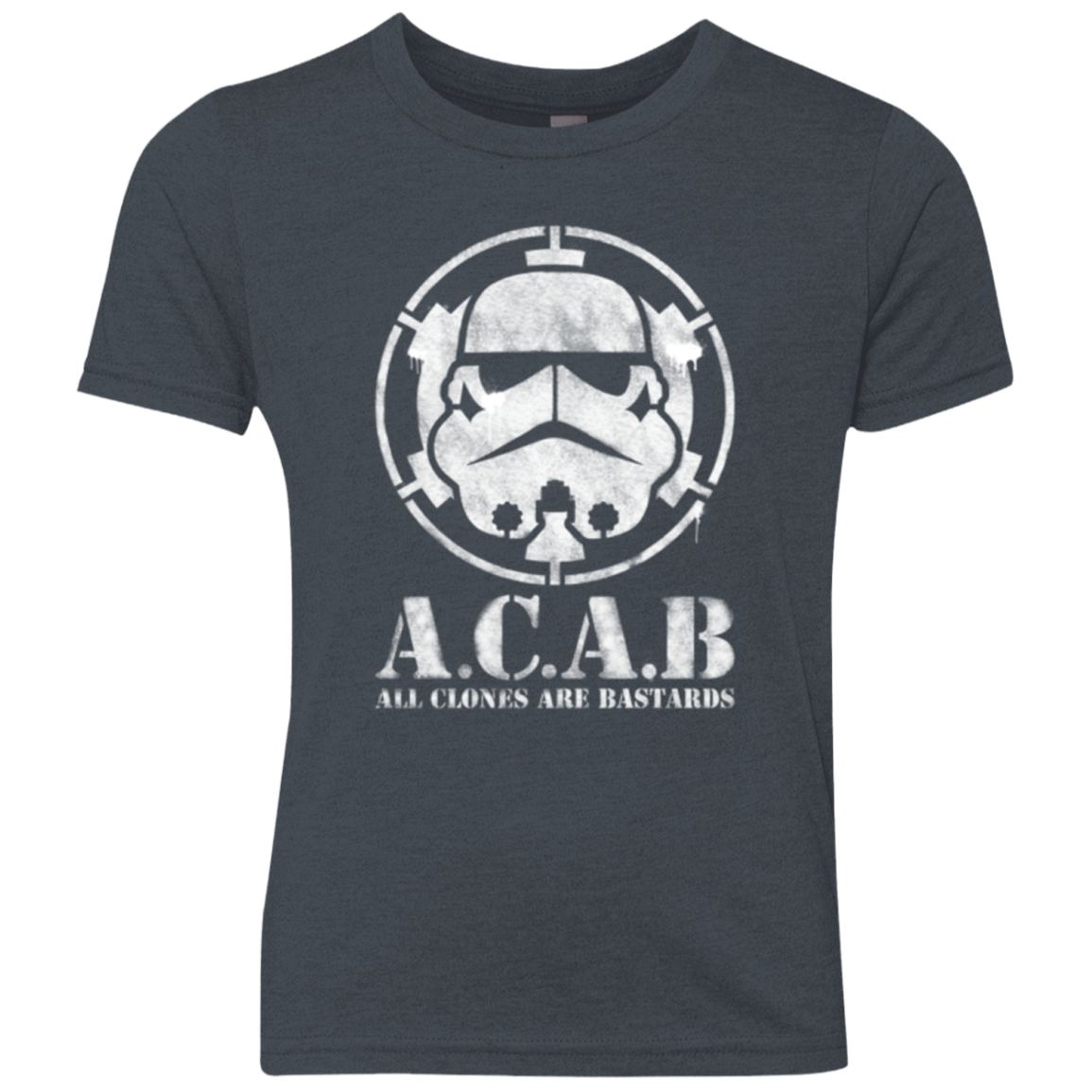 T-Shirts Vintage Navy / YXS All clones Youth Triblend T-Shirt