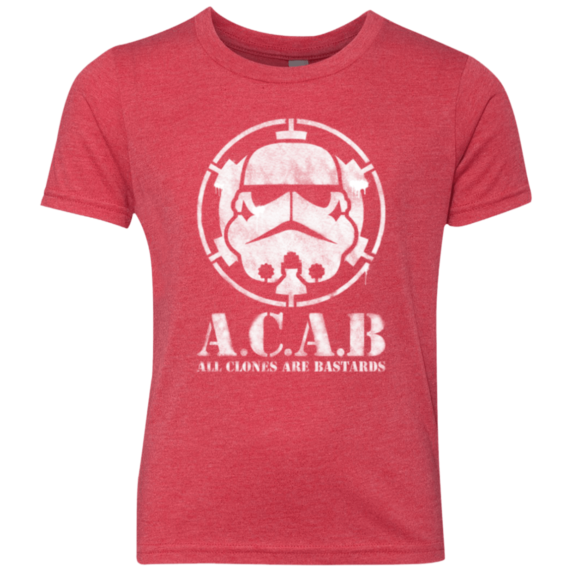 T-Shirts Vintage Red / YXS All clones Youth Triblend T-Shirt