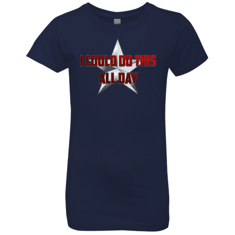 T-Shirts Midnight Navy / YXS All Day Girls Premium T-Shirt