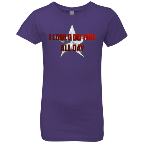 T-Shirts Purple Rush / YXS All Day Girls Premium T-Shirt
