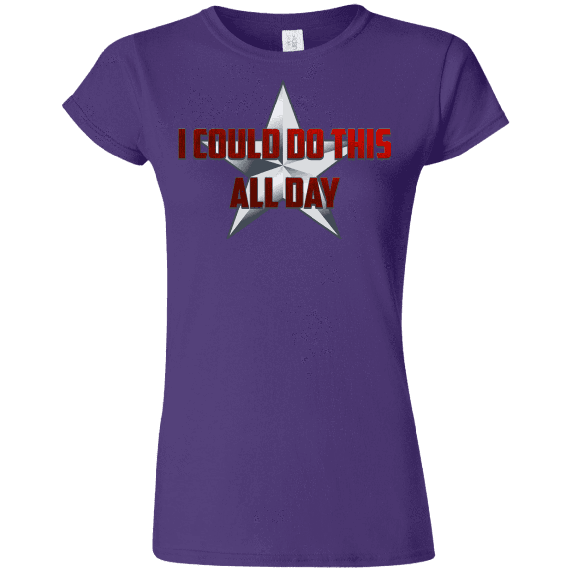 T-Shirts Purple / S All Day Junior Slimmer-Fit T-Shirt