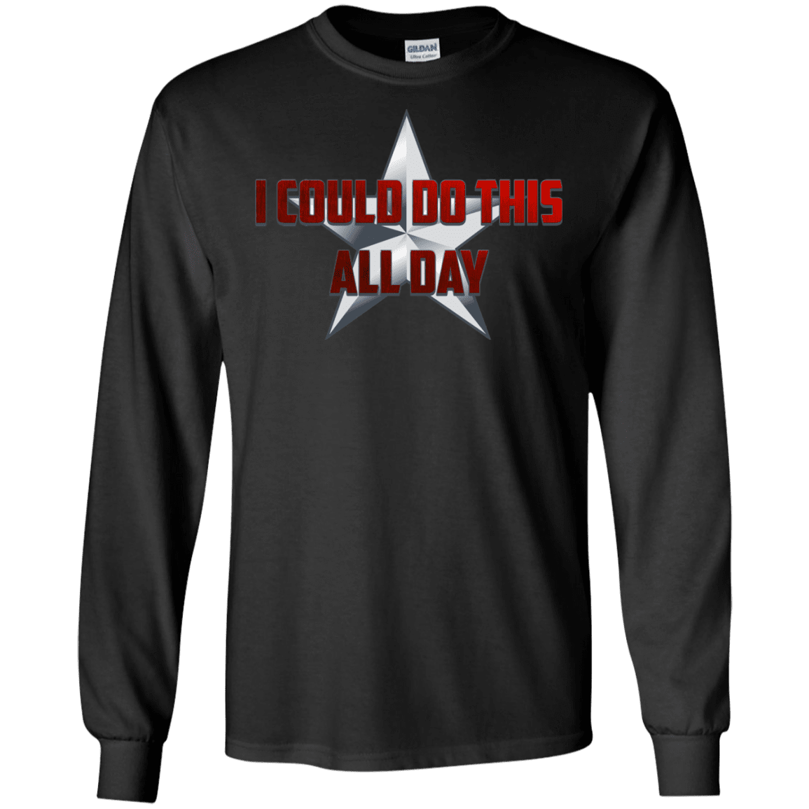 T-Shirts Black / S All Day Men's Long Sleeve T-Shirt