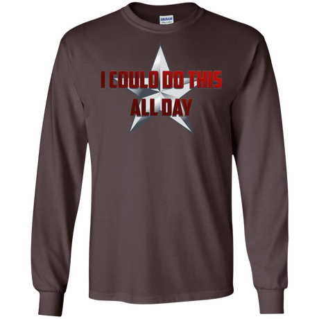 T-Shirts Dark Chocolate / S All Day Men's Long Sleeve T-Shirt